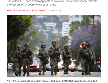 How Our Bloated Military Strengthens the Police State